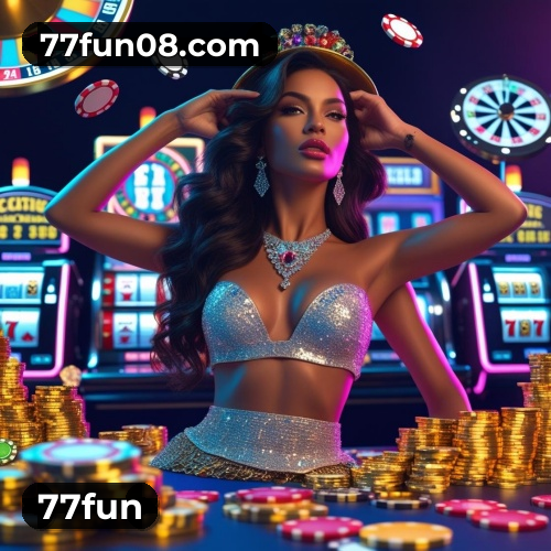 Variedade de slots 77fun