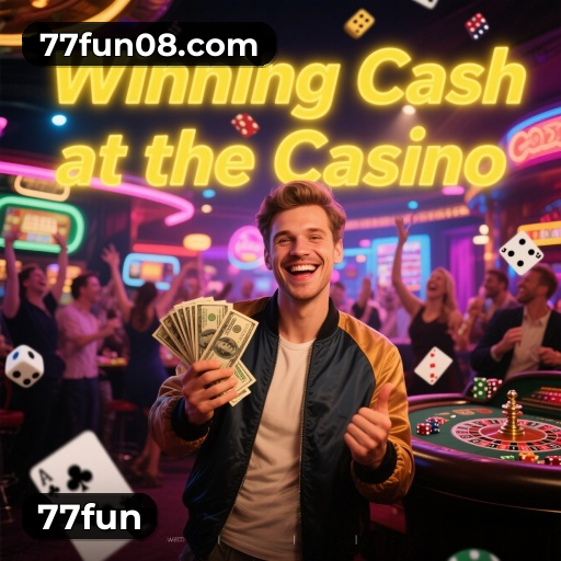 Variedade de slots 77fun