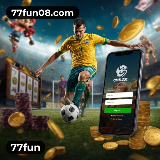 Chuva de Bônus 77fun nos slots